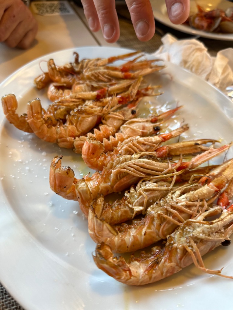 Carta de Restaurantes en Girona, Can Manolo, Cigalas a la plancha
