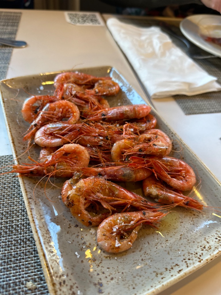 Carta de Restaurantes en Girona, Can Manolo, Gamba roja