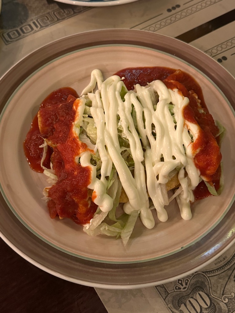 Menu of Restaurants in Girona, Escondido Café, Taco escondido (3u)