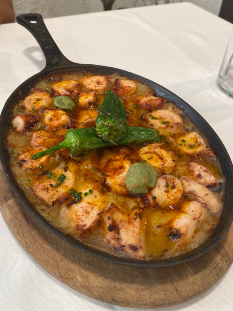 Carta de Restaurantes en Girona, Restaurant Can Valls, Pulpo a la gallega