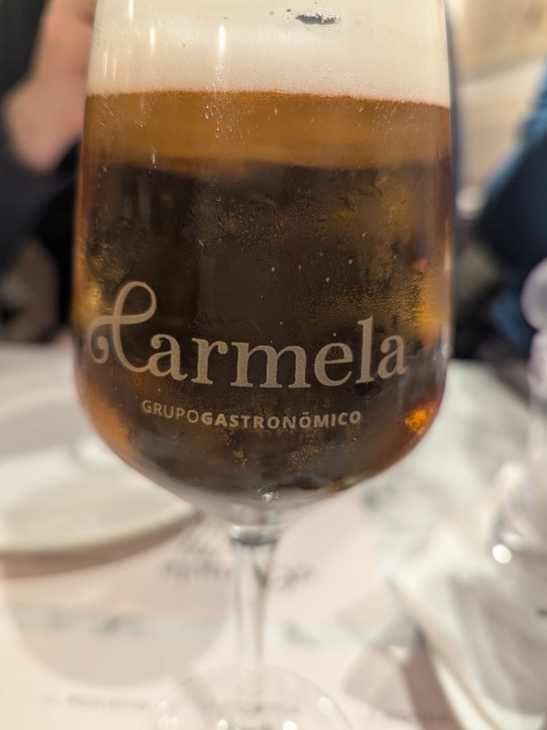 Menu of Restaurants in Granada, El Pescaíto de Carmela, Cerveza de barril