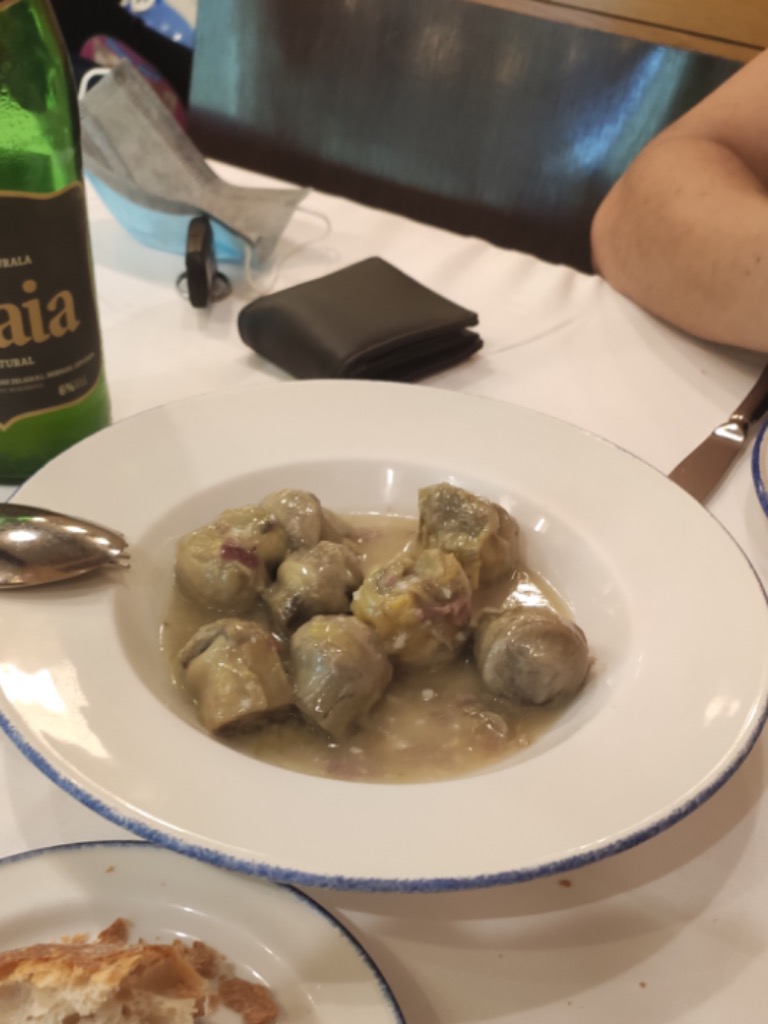 Carta de Restaurantes en Huarte, Asador -Zubiondo- Erretegia, Alcachofas