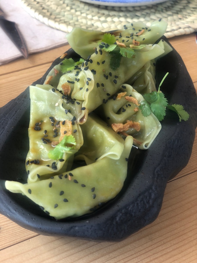 Carta de Restaurantes en Ibiza, MAMAJUANA IBIZA, Gyozas de verduras