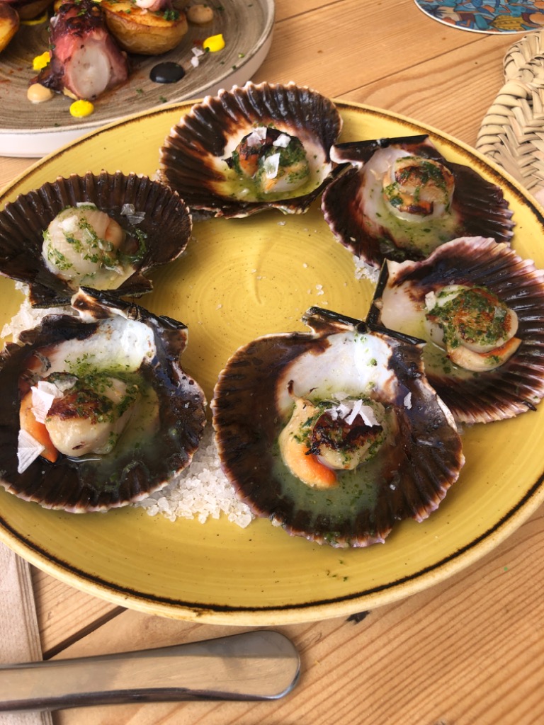 Carta de Restaurantes en Ibiza, MAMAJUANA IBIZA, Zamburiñas