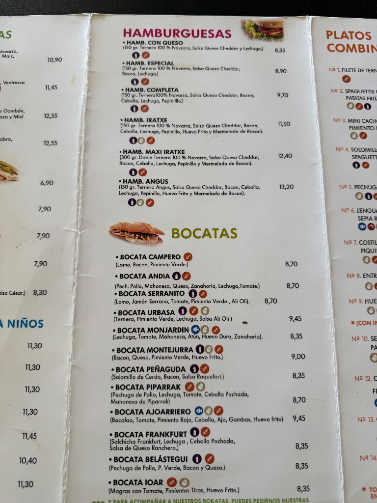 Valoración y opiniones de comida y bebida en Irache, Cafetería Restaurante Camping Iratxe, Cafetería Restaurante Camping Iratxe