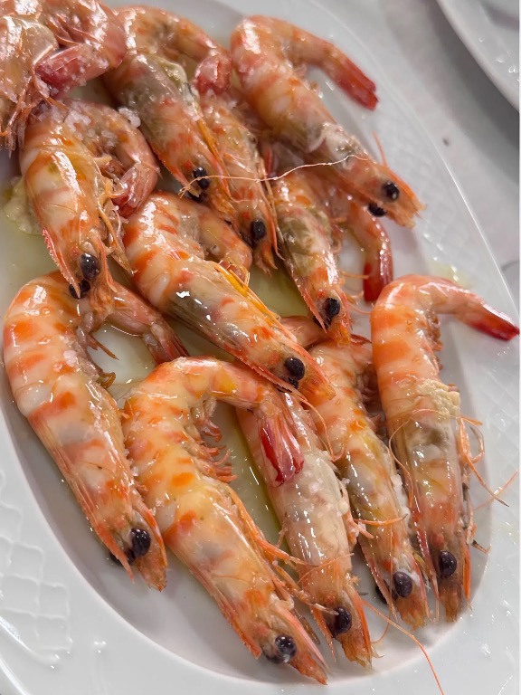 Carta de Restaurantes en La Rapita, Restaurant Casa Asmundo, Langostinos de Sant Carles