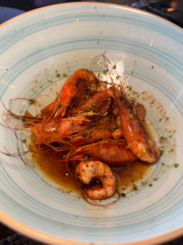 Menu of Restaurants in l'Alfas del Pi, Único Restaurante & Arrocería, Gambas al ajillo