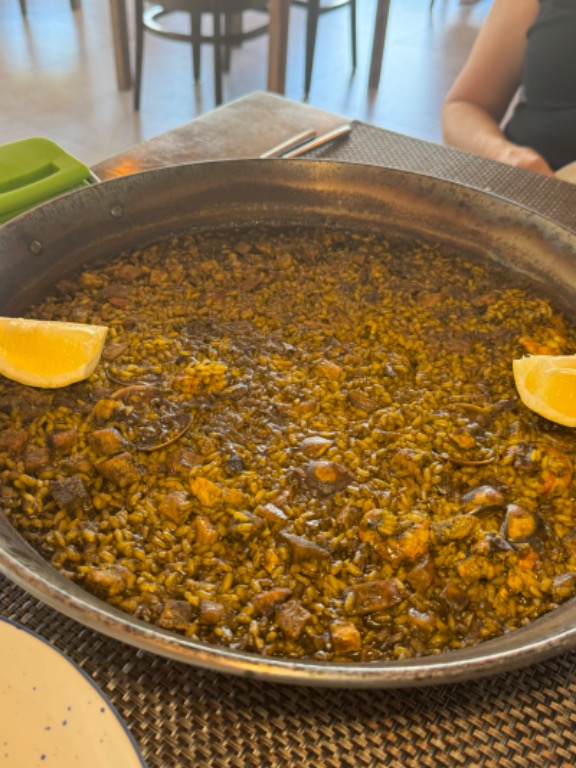 Menu of Restaurants in l'Alfas del Pi, Único Restaurante & Arrocería, Paella del senyoret