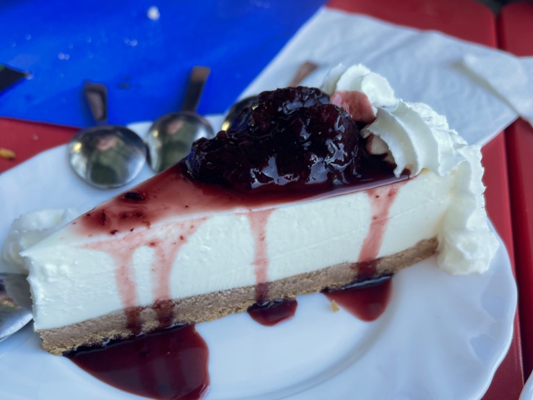 Carta de Restaurantes en Lastres, El Escanu, Tarta de queso