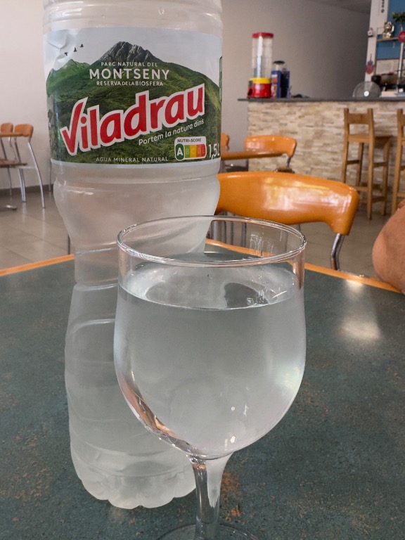 Valoración y opiniones de comida y bebida en Llorenç del Penedès, JASAN PIZZERIA KEBAB, Agua
