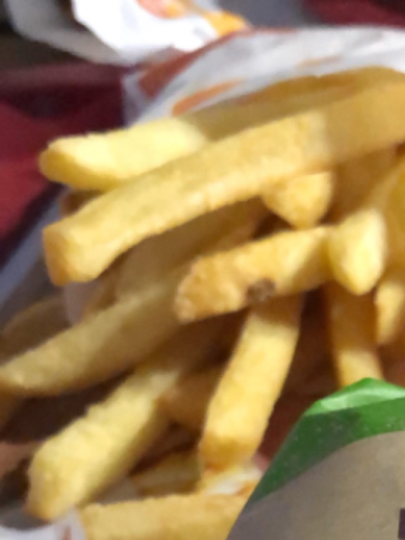 Carta de Restaurantes en Lorca, Burger King, Patatas fritas