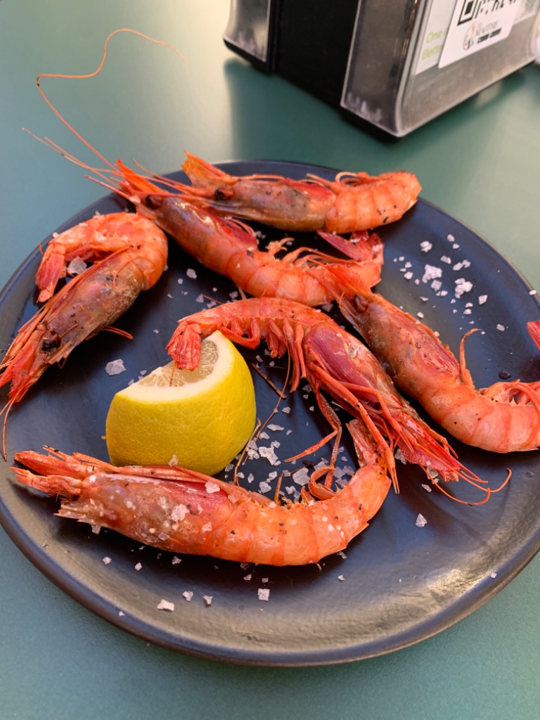 Carta de Restaurantes en Lorca, El Doblao, Gamba roja (6u)