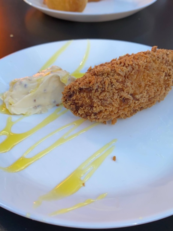 Menu of Restaurants in Lorqui, Celebraciones Odessa, Croqueta de jamón ibérico