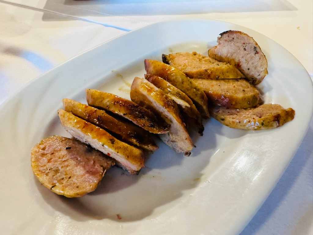 Carta de Restaurantes en Lugo de Llanera, La Mundina, Chorizo criollo a la brasa