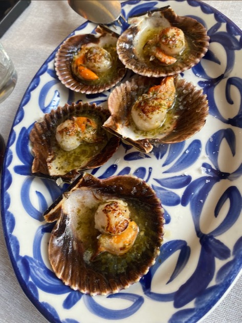 Carta de Restaurantes en Madrid, A Brasa Aravaca, Zamburiñas