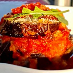 Carta de Restaurantes en Madrid, Baco y Beto - Taberna, 1/2 R. Berenjena a la Parmesana