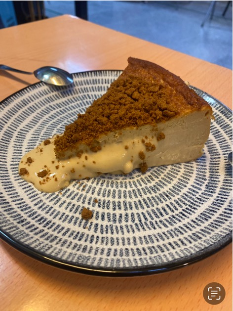 Carta de Bares en Madrid, Caracola Antón Martín, Tarta de queso de lotus
