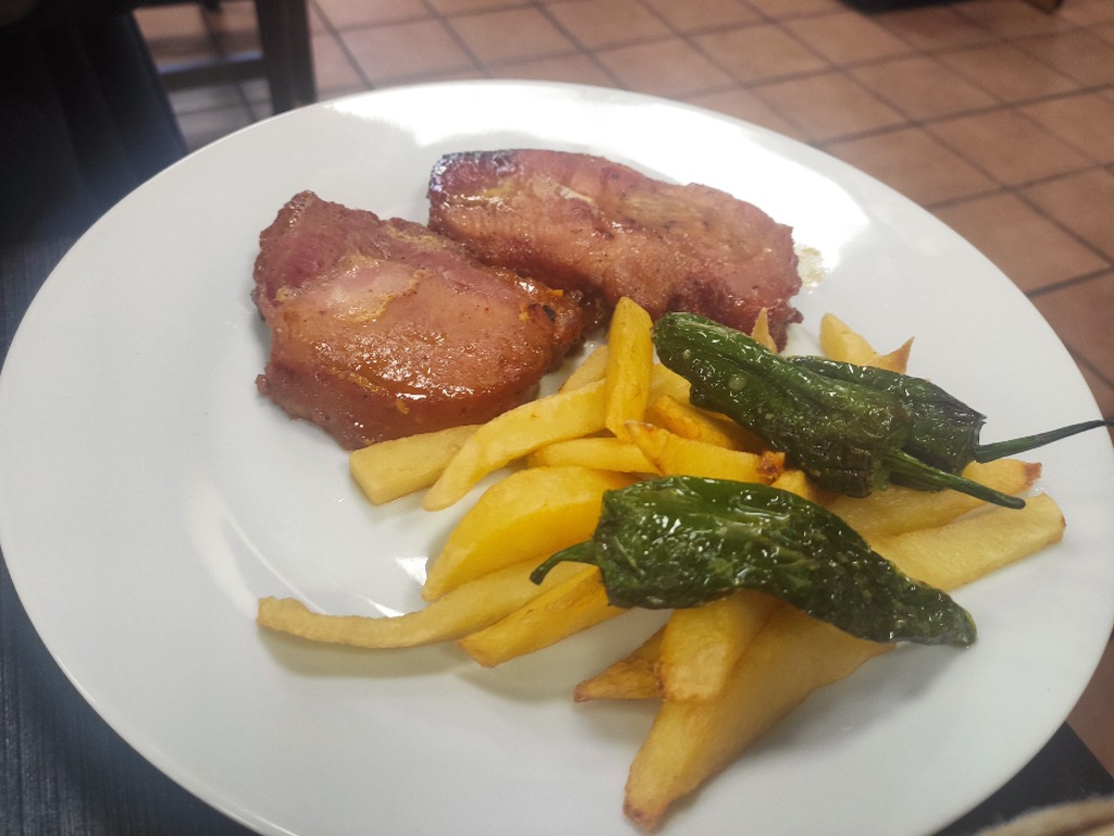 Menu of Restaurants in Madrid, El Rincón De Paula II, Lomo Asado (menú del día)