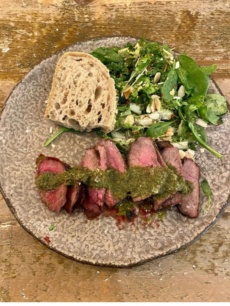 Carta de Restaurantes en Madrid, Honest Greens, Ternera chimichurri