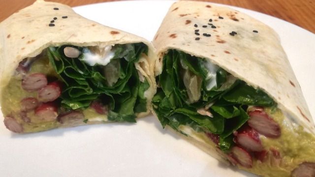 Carta de Restaurantes en Madrid, La Alpargata - Taberna Vegana, Burrito verde