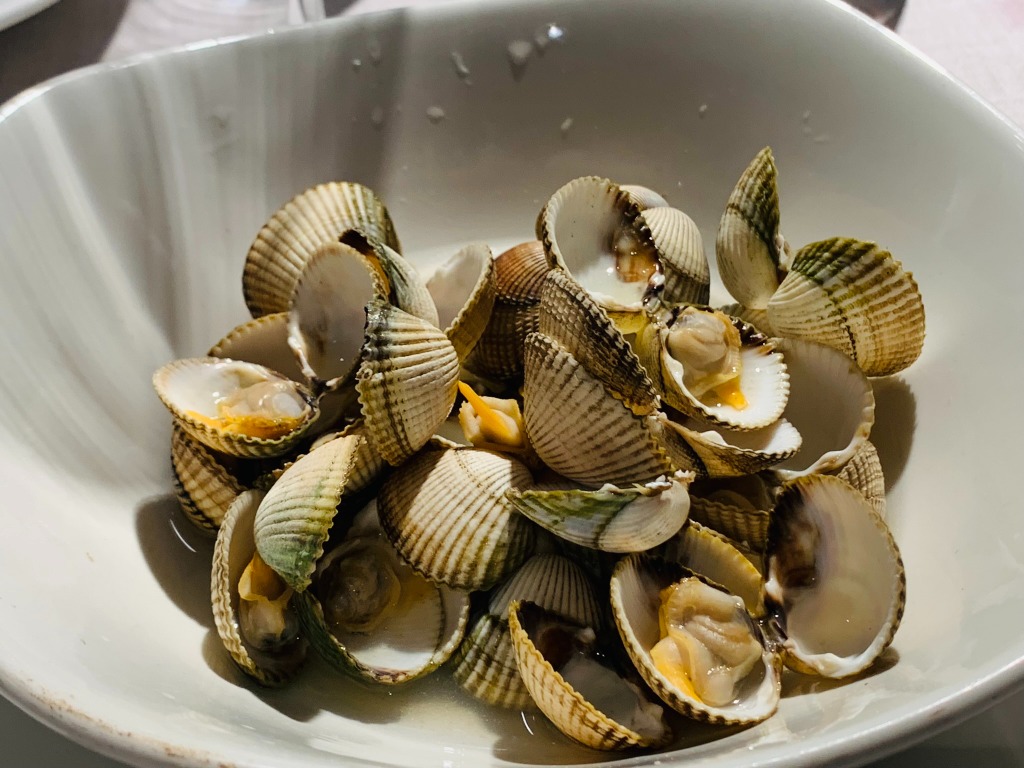 Carta de Restaurantes en Madrid, La Casita De Sabino · Madrid, Berberechos a la sartén