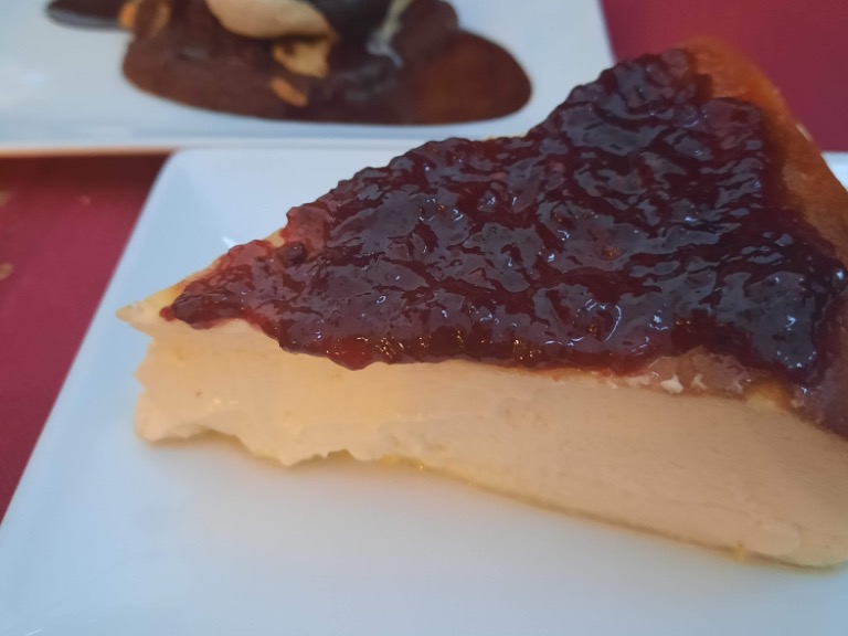 Carta de Restaurantes en Madrid, La Querencia, Cheesecake