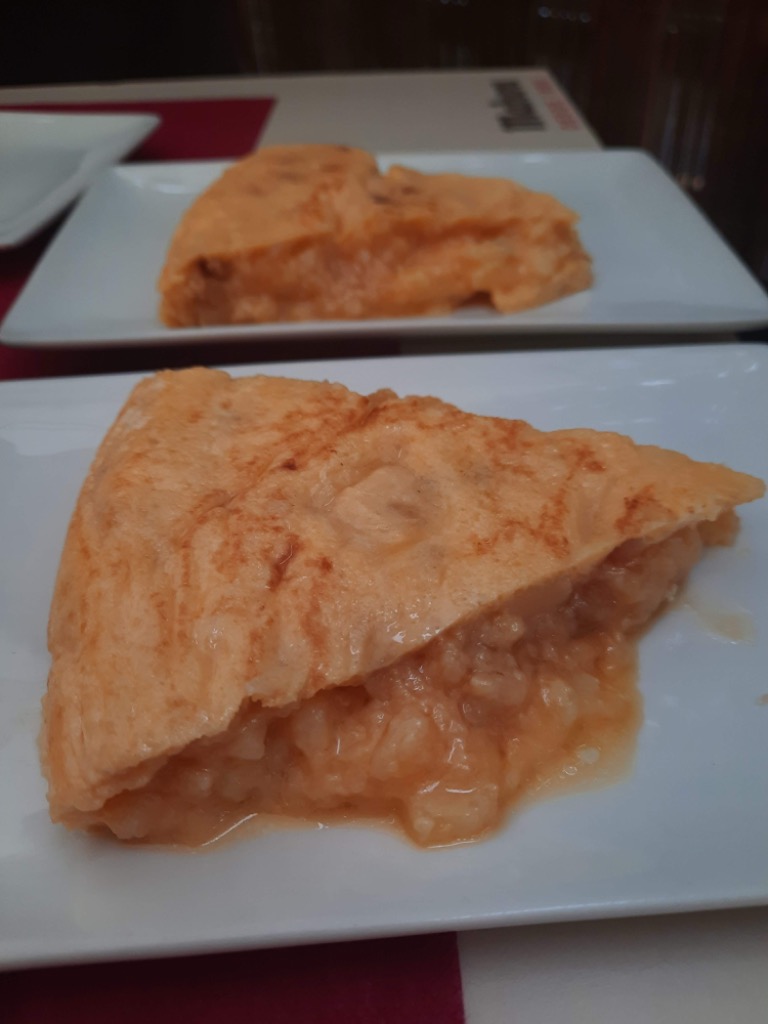 Gastronomy recommendation in Madrid: Pincho de tortilla
