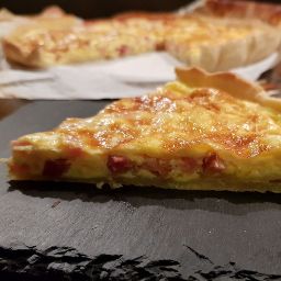 Carta de Restaurantes en Madrid, L'Adoré, Quiche Lorraine casera