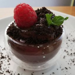Carta de Restaurantes en Madrid, Los Andenes Vegan, Cremoso de chocolate