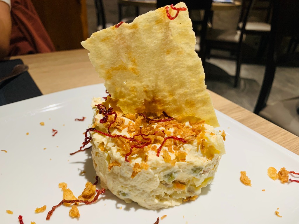 Carta de Restaurantes en Madrid, Los Huevos de Lucio, Ensaladilla rusa