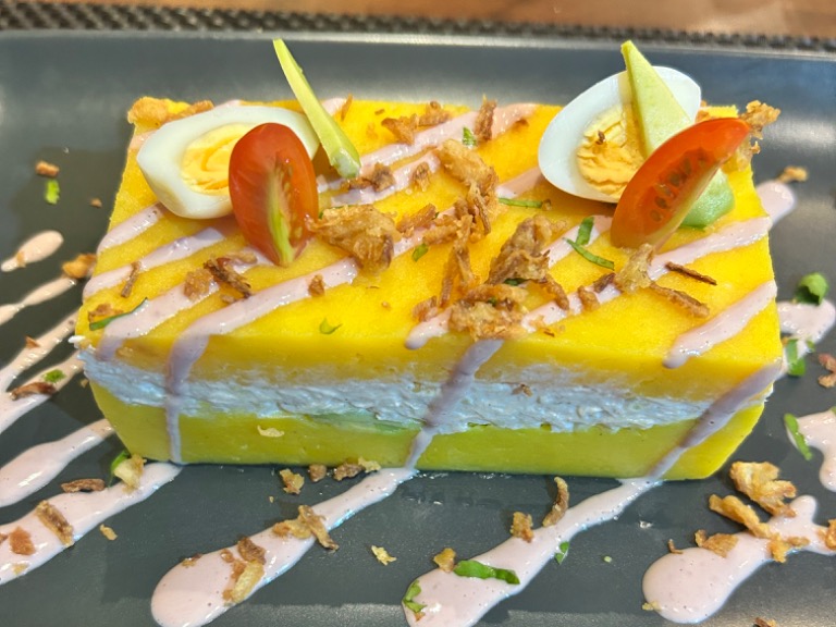 Carta de Restaurantes en Madrid, Paradero Perú, Causa limeña de pollo