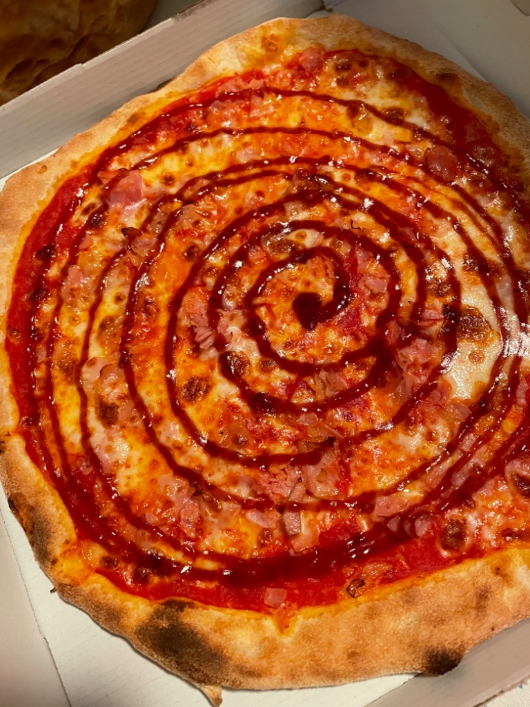 Carta de Restaurantes en Madrid, Pizzeria "i Malavoglia", Pizza BBQ