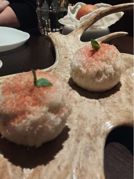 Menu of Restaurants in Madrid, RavioXO, Bao boloñesa coreana
