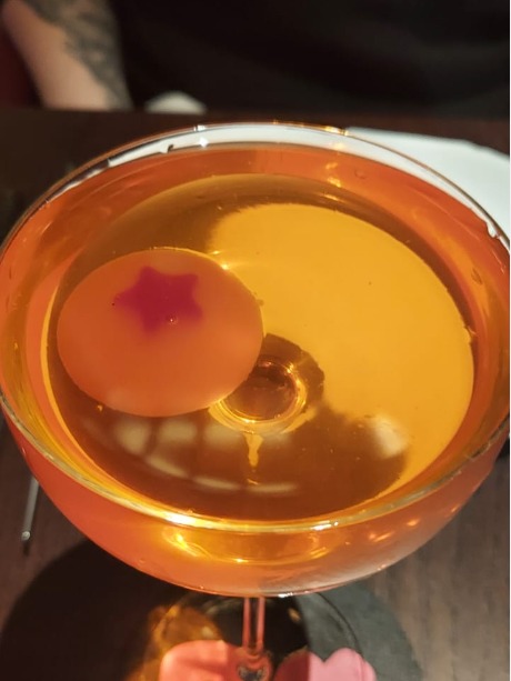 Menu of Restaurants in Madrid, RavioXO, Bola de dragón Z