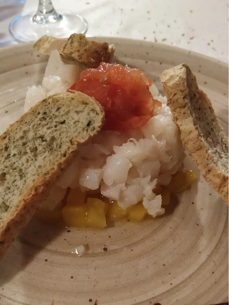 Carta de Restaurantes en Madrid, Restaurante La Gamella, Trío de tartares (La vuelta al mundo en tres tartares: Francia, USA y Japón)
