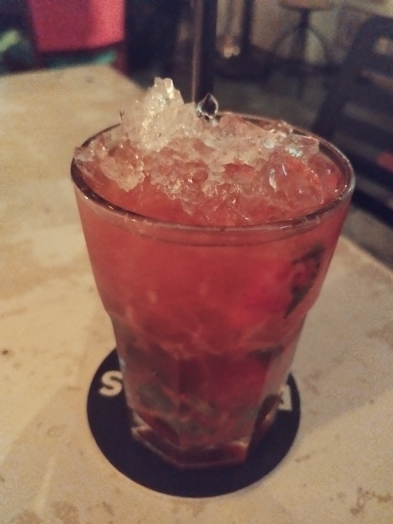 Menu of Restaurants in Madrid, Válgame Dios, Mojito de fresa