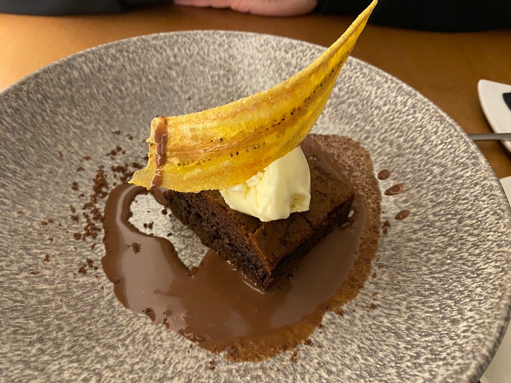 Menu of Restaurants in Málaga, Restaurante Japonés - FIDEO RAMEN, Brownie