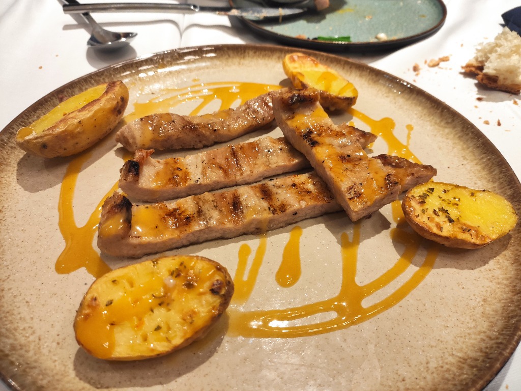 Carta de Restaurantes en Mieres del Camín, Bobela Restaurante, Secreto de Cerdo Ibérico