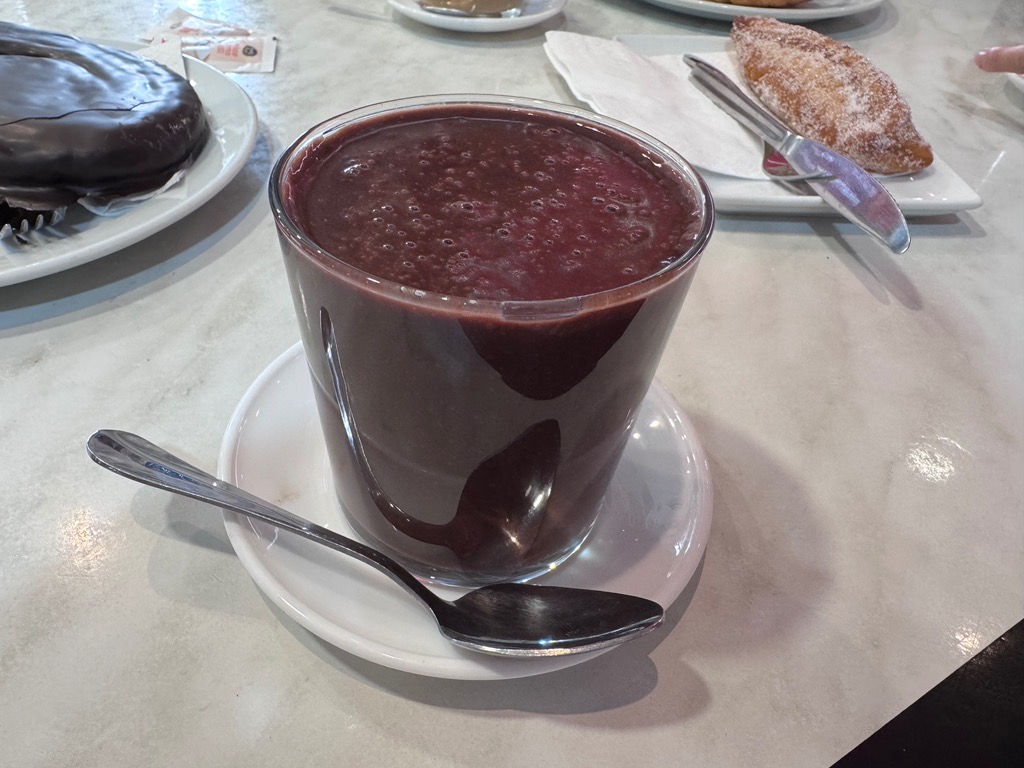 Menu of Restaurants in Mieres del Camín, Cafetería L'Artesa, Chocolate