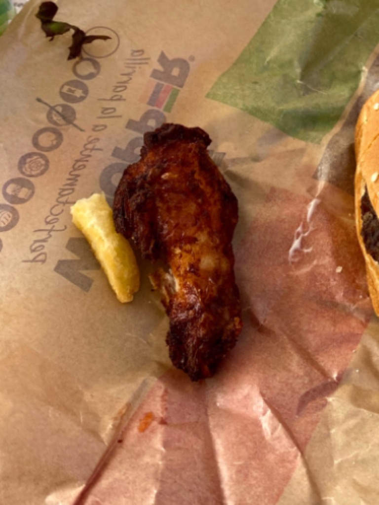 Menu of Restaurants in Molina de Segura, Burger King, Alitas de pollo