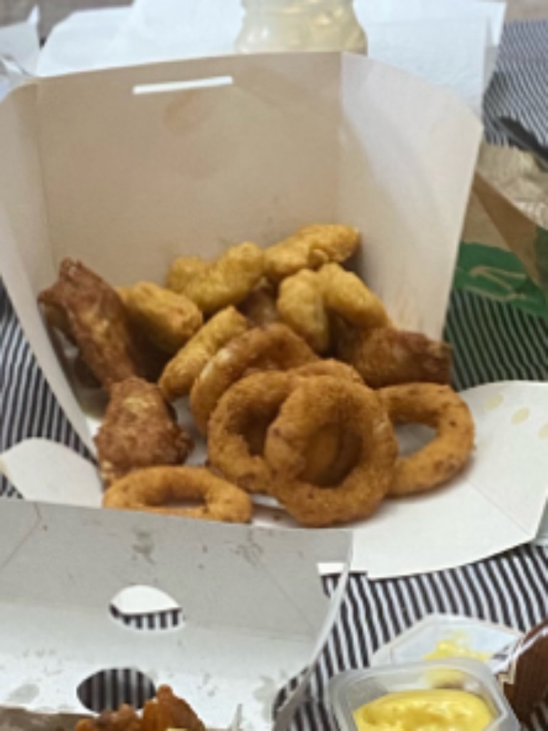 Menu of Restaurants in Molina de Segura, Burger King, Aros de cebolla