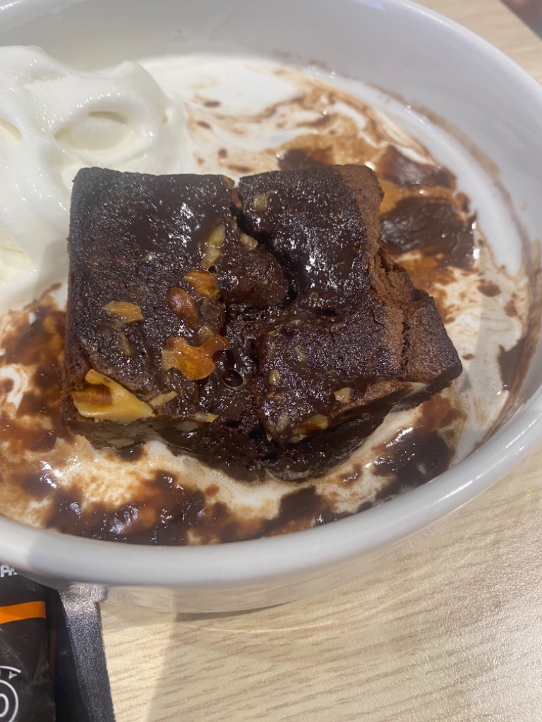 Recomendación gastronómica de Murcia: Brownie de chocolate