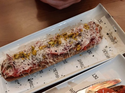 Carta de Restaurantes en Murcia, Detroit "Más que desayunos", Tostada pura finura
