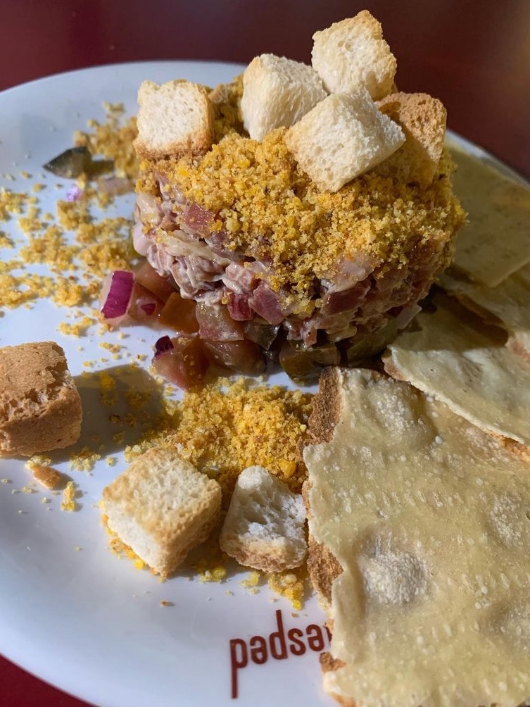 Carta de Restaurantes en Murcia, El Huésped, Tartar de Jamón ibérico