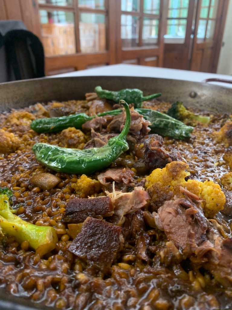 Carta de Restaurantes en Murcia, El Soto de Vulcano, Arroz con costilla de vaca a la brasa (ración)