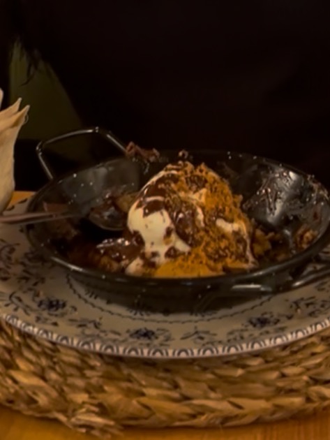 Carta de Restaurantes en Murcia, La Bella Lola, Cookie recién horneada