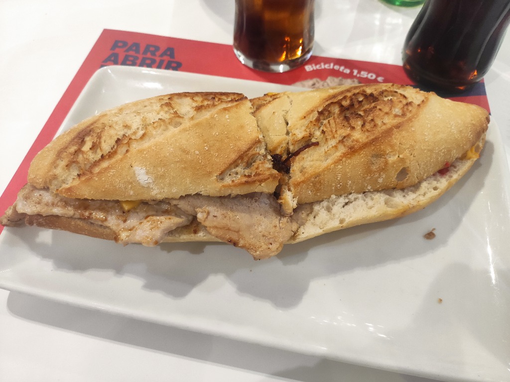 Carta de Restaurantes en Murcia, La Boca Te Lia, Bocadillo Condestable
