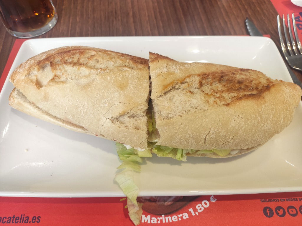 Carta de Restaurantes en Murcia, La Boca Te Lia, Bocadillo Paloma