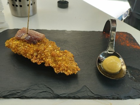 Carta de Restaurantes en Murcia, Las Flores Bar, Alcachofa drop