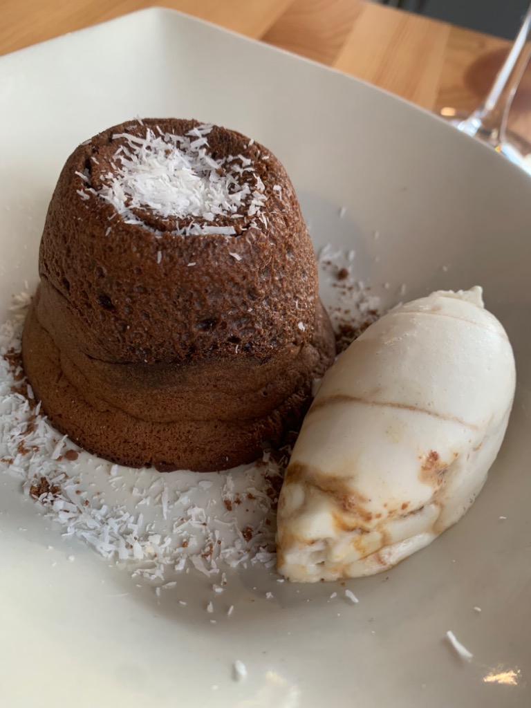 Menu of Restaurants in Murcia, Macondo Restaurante, Coulant de chocolate